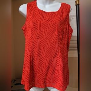 Banana republic red top